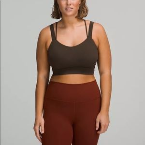 LIKE A CLOUD LONGLINE BRA *LIGHT SUPPORT, D/DD CUP dark olive sz 8